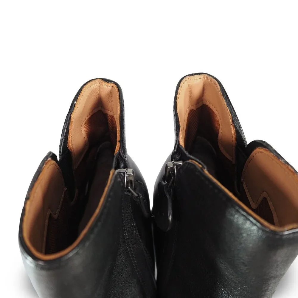 Gentle Souls by Kenneth Cole Dakota‎ Danbury Boots Women's 7.5 Black Leather